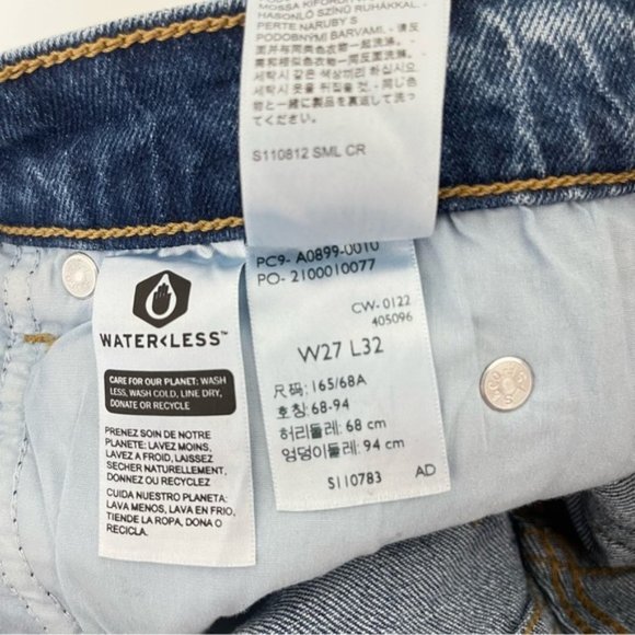 Levi's Blue Flare & Wide Leg Jeans - Picture 11 of 15